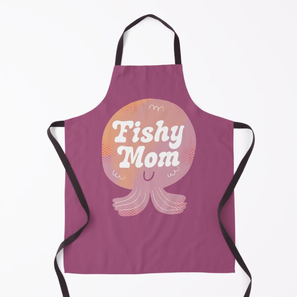 Item preview, Fishy Mom Badge designed and sold by yellowflowerhut.