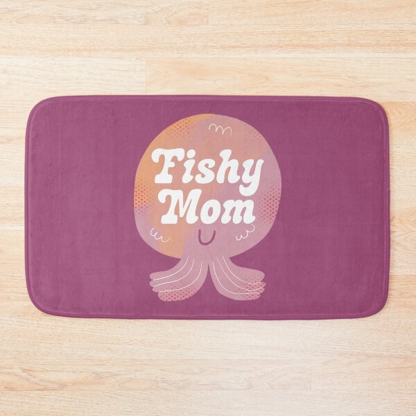 Item preview, Fishy Mom Badge designed and sold by yellowflowerhut.