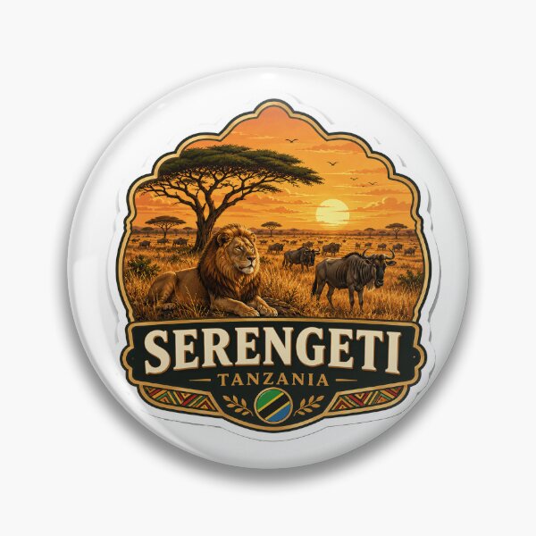 Item preview, Serengeti Tanzania designed and sold by ChicClicker.