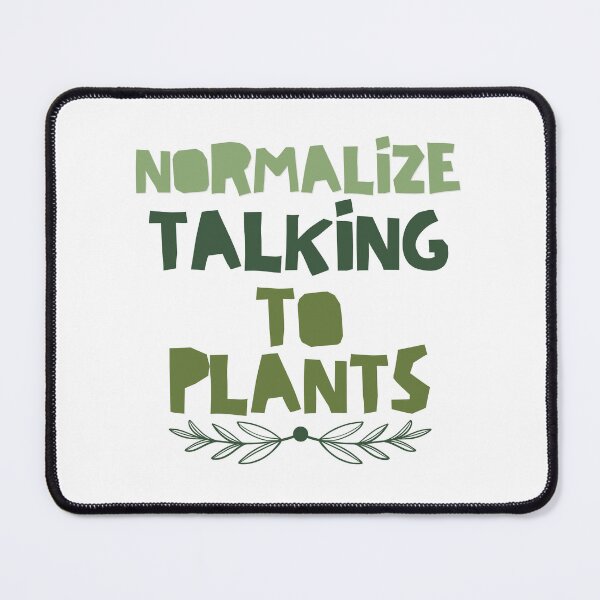 Item preview, Normalize Talking To Plants Funny Plant Lover Houseplant Parent designed and sold by HYPNK.