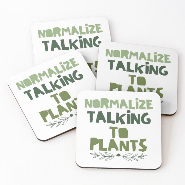 Item preview, Normalize Talking To Plants Funny Plant Lover Houseplant Parent designed and sold by HYPNK.