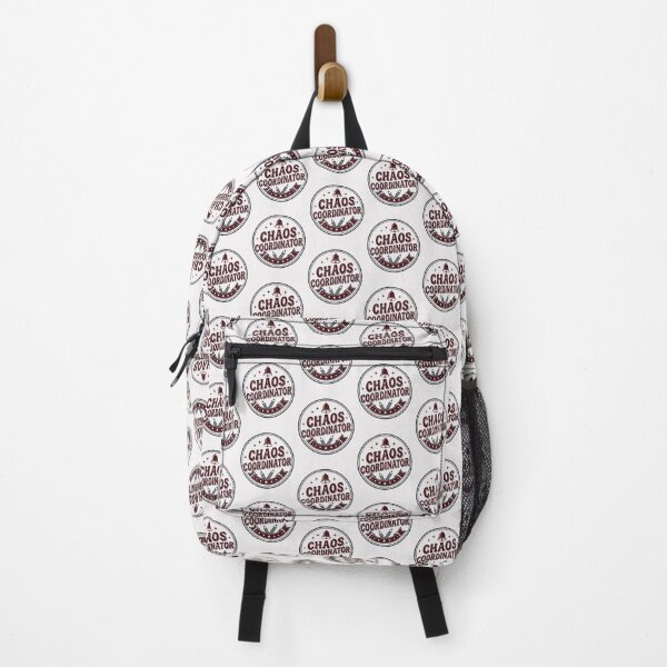 Item preview, Chaos Coordinator Funny Retro Teacher School Bell designed and sold by Amr Darwish Graphic designer.
