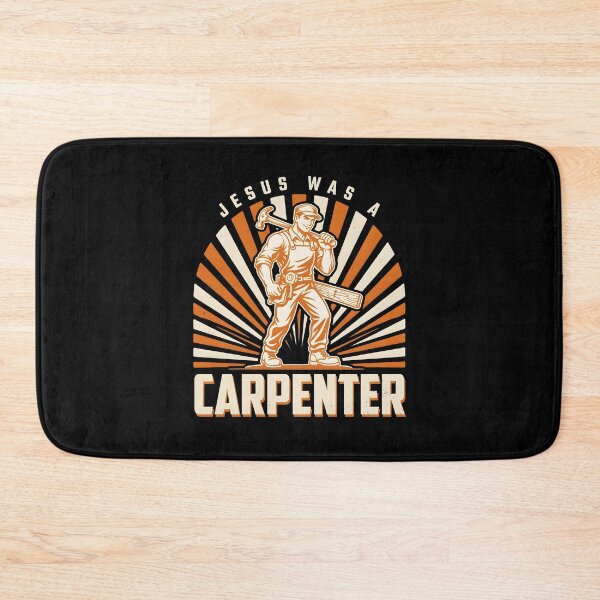 Item preview, Jesus Was a Carpenter Christian Apparel for Builders and Woodworkers designed and sold by Redgiant87x.