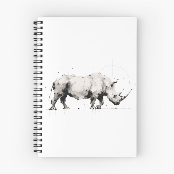 Item preview, Ironhide Rhino - Spirit of the Savannah designed and sold by filou designs.