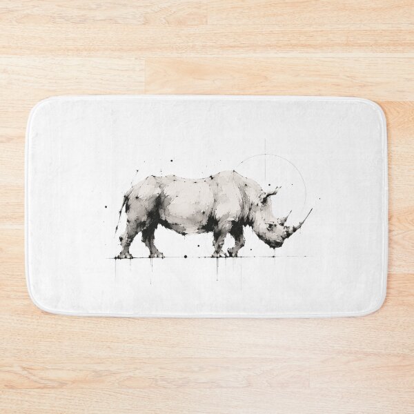 Item preview, Ironhide Rhino - Spirit of the Savannah designed and sold by filou designs.