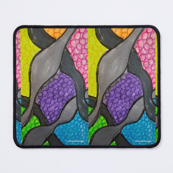 Item preview, Rainbow Dots and Grey Squooze Tubes designed and sold by DancingCreek.