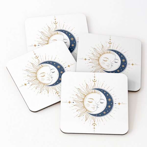 Item preview, Celestial Sun & Moon Boho Design designed and sold by 0606PM.