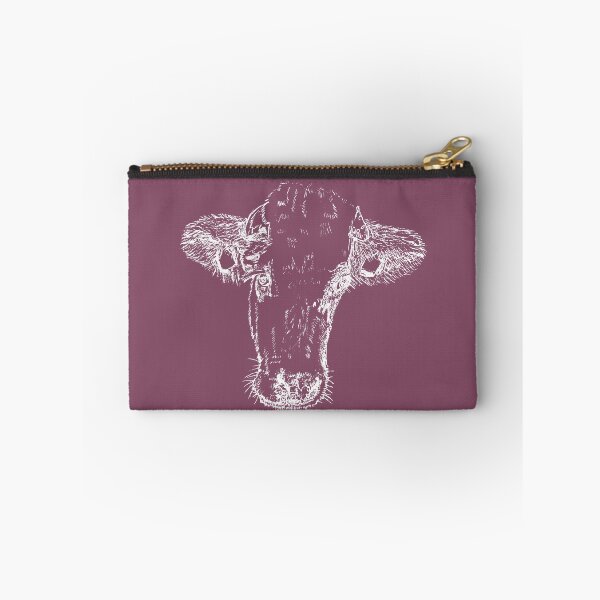 Item preview, Dairy Cow - Light Lines - (#854C65) designed and sold by The Stippler Process.