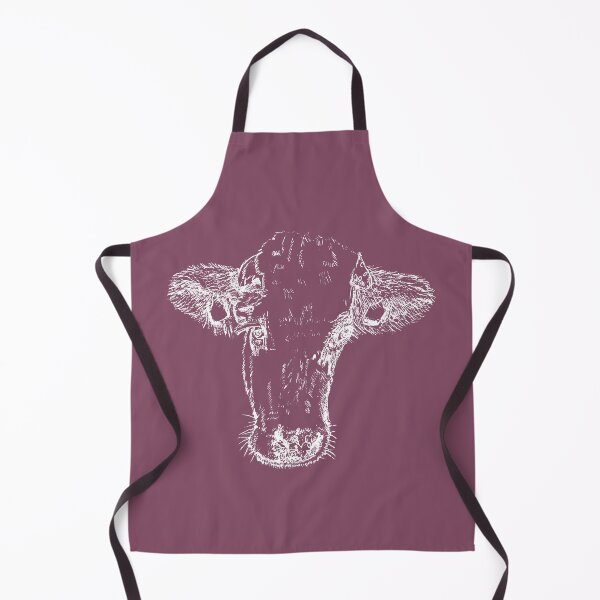 Item preview, Dairy Cow - Light Lines - (#854C65) designed and sold by The Stippler Process.
