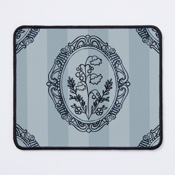 Item preview, My Gothic Romance – Victorian Cameo Bow Pattern in Pink Black and Crimson designed and sold by VirtuallyCreativ .