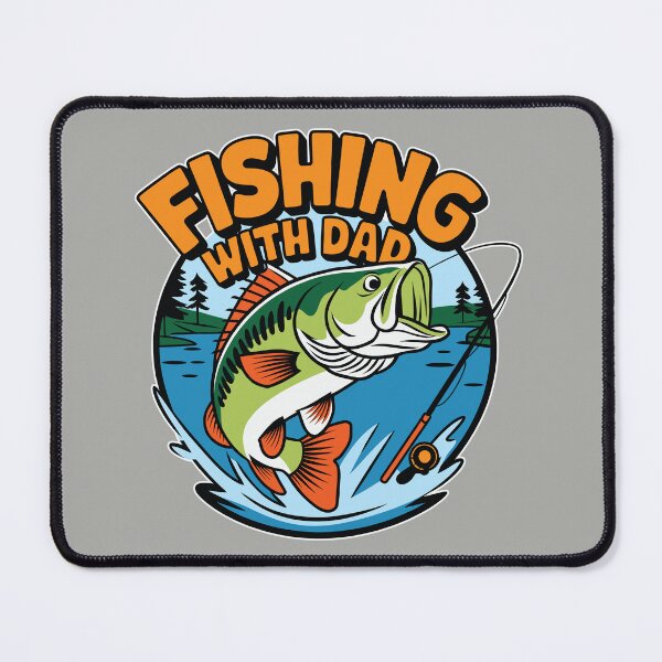 Item preview, Fishing With Dad Reel Men Fish Gifts T-shirt designed and sold by MalwasBasket.