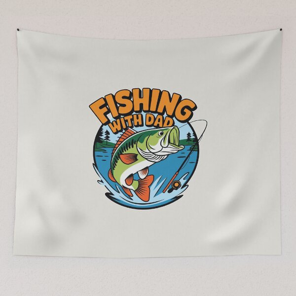 Item preview, Fishing With Dad Reel Men Fish Gifts T-shirt   designed and sold by MalwasBasket.