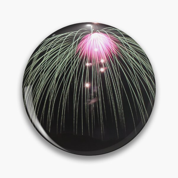 Item preview, Fireworks Burst Over Dark Sky, Long Exposure Celebration Night Display designed and sold by Nmallia.