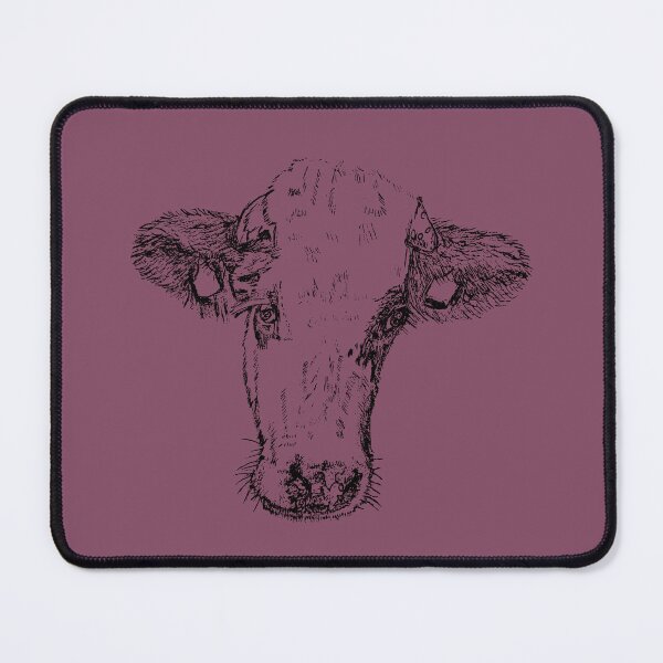 Item preview, Dairy Cow - (#854C65) designed and sold by The Stippler Process.
