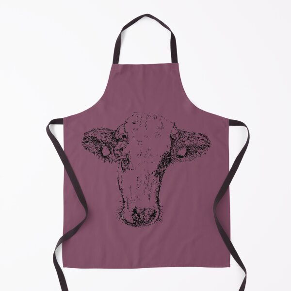Item preview, Dairy Cow - (#854C65) designed and sold by The Stippler Process.