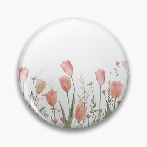 Item preview, Soft Sweet and Blooming Tulip Wildflower Quote designed and sold by Panom Suavichien.