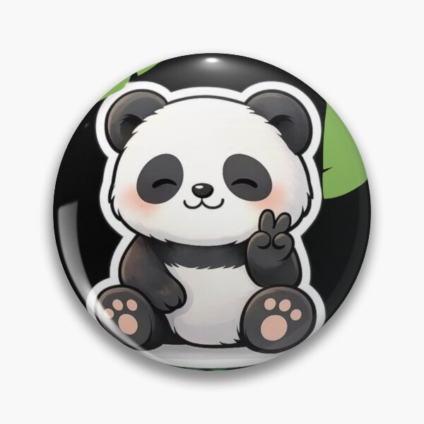 Item preview, Cute Panda Touch Grass  designed and sold by Havenova.