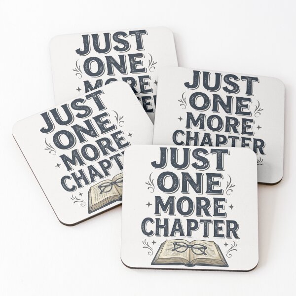 Item preview, Just One More Chapter Retro Book Lover Glasses Aesthetic designed and sold by Amr Darwish Graphic designer.