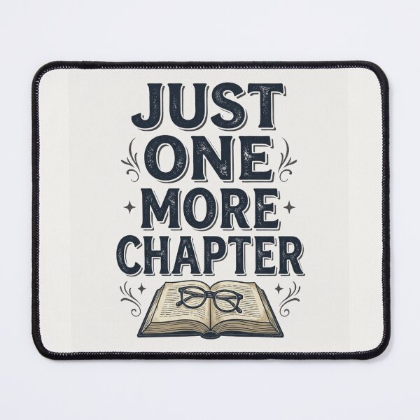 Item preview, Just One More Chapter Retro Book Lover Glasses Aesthetic designed and sold by Amr Darwish Graphic designer.