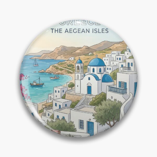 Item preview, Antiparos Greece Bohemian Aegean Charm No2 designed and sold by angelisart.
