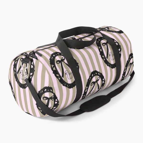Item preview, My Gothic Romance – Victorian Cameo Bow Pattern in Pink Black and Crimson designed and sold by VirtuallyCreativ .