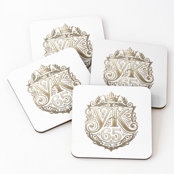 Item preview, VK65 Luxury Monogram - Classic Premium Initial Art designed and sold by VK65.