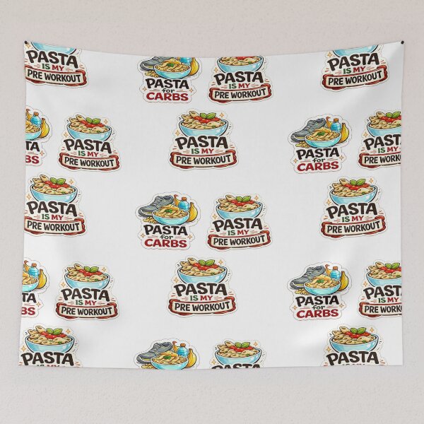 Item preview, Funny Gym Pasta Lover Collection  designed and sold by italianfoodpuns.