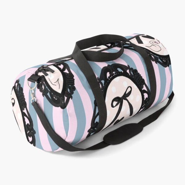 Item preview, My Gothic Romance – Victorian Cameo Bow Pattern in Pink Black and Crimson designed and sold by VirtuallyCreativ .