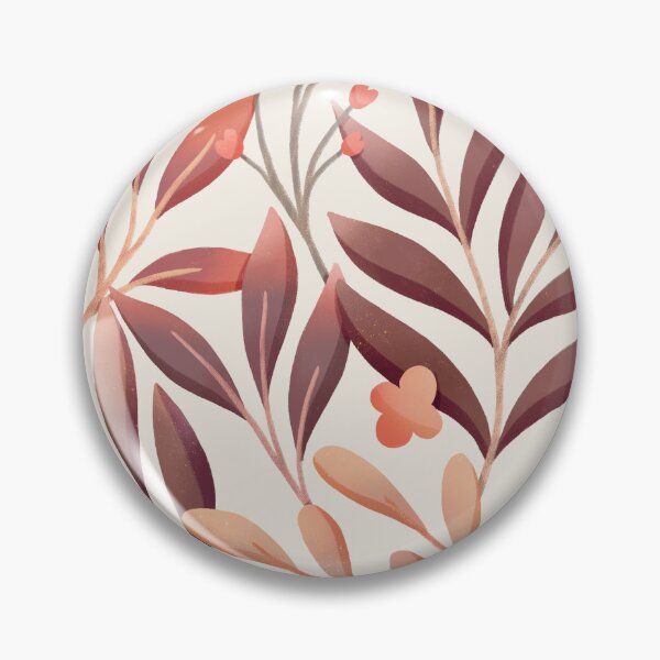 Item preview, Soft Warm Foliage and Berries Boho Pastel Pattern designed and sold by AMS.