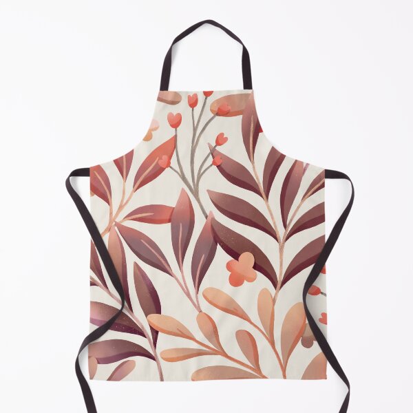 Item preview, Soft Warm Foliage and Berries Boho Pastel Pattern designed and sold by AMS.