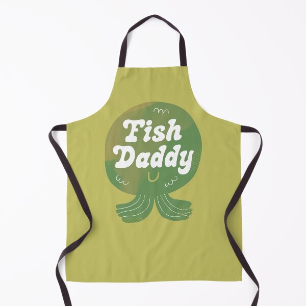 Item preview, Fish Daddy Badge designed and sold by yellowflowerhut.