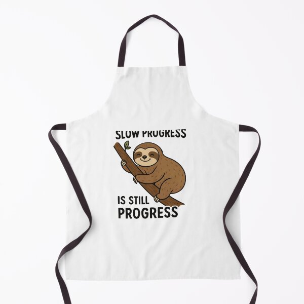Item preview, Keep Going Slowly – Funny Sloth Climbing Motivation Tee designed and sold by Glamour Gaze .