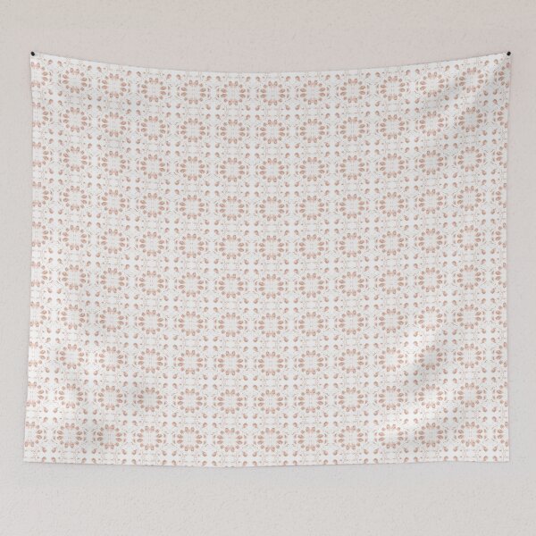 Item preview, Flower Drops - Coastal Delight - white designed and sold by Stephanie Fiona Design.