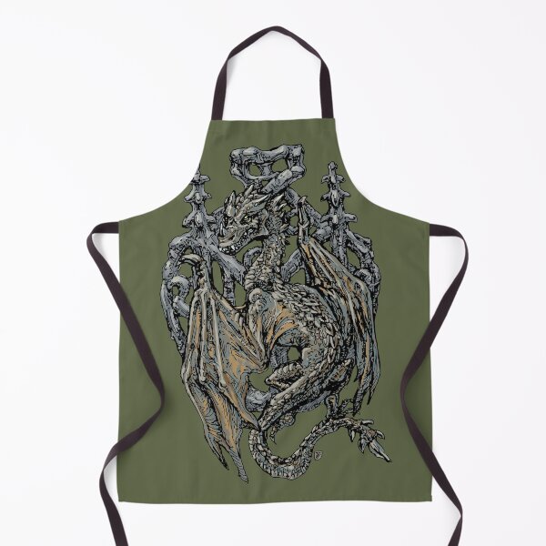 Item preview, Gothic Dragon Illustration - Winged Gothic Architecture for Dark Fantasy & Metal Fans designed and sold by JustasVebra.