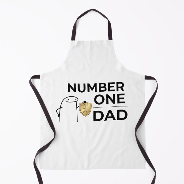 Item preview, Gold Shield Number One Dad Flork Meme Graphic designed and sold by drchzak.