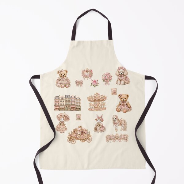 Item preview, Romantic Coquette Collection with Teddy Bears, Bunnies, Roses and Paris Vintage Elements designed and sold by looplandger.