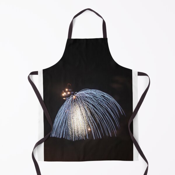 Item preview, Fireworks Burst Over Dark Sky, Long Exposure Celebration Night Display designed and sold by Nmallia.