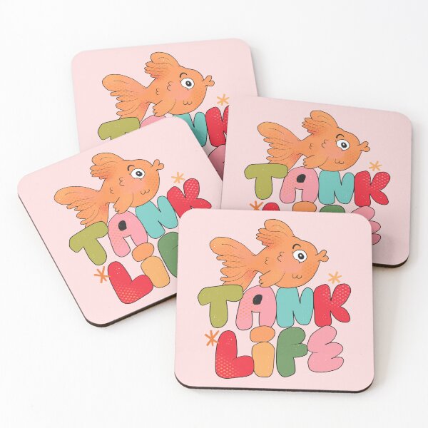 Item preview, Fish Tank Life (Pink) designed and sold by yellowflowerhut.
