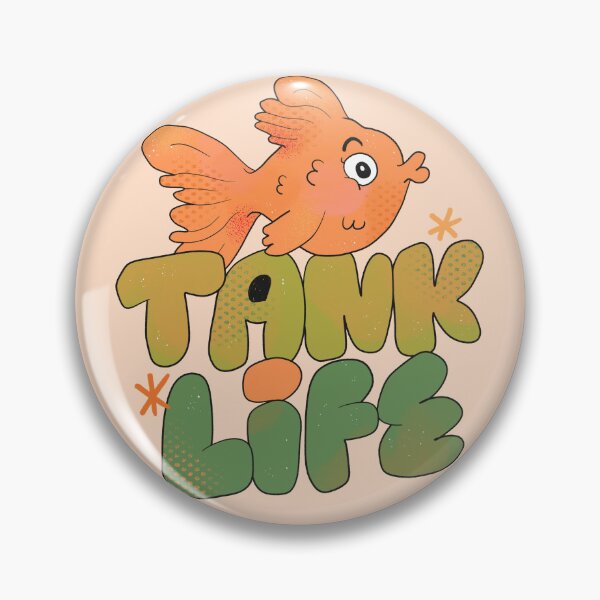 Item preview, Fish Tank Life (Green) designed and sold by yellowflowerhut.
