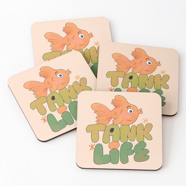 Item preview, Fish Tank Life (Green) designed and sold by yellowflowerhut.