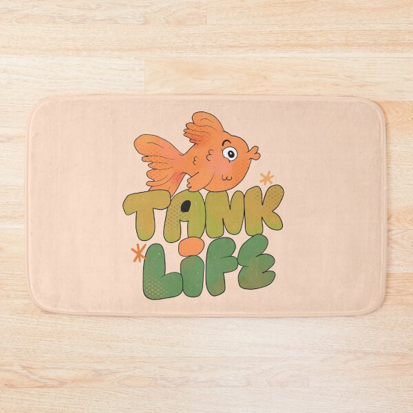 Item preview, Fish Tank Life (Green) designed and sold by yellowflowerhut.