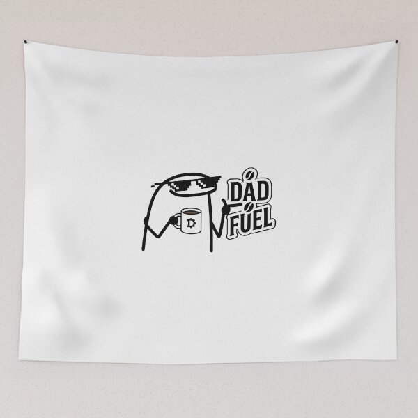 Item preview, Funny Dad Fuel Coffee Flork Meme Pixel Glasses designed and sold by drchzak.