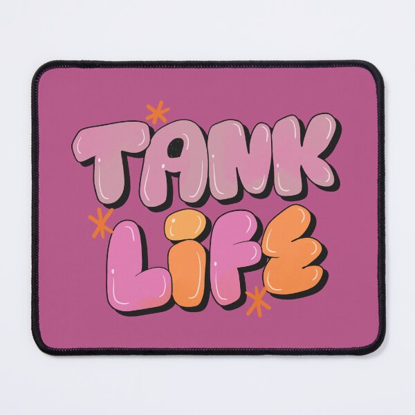 Item preview, Tank Life (Purple) designed and sold by yellowflowerhut.