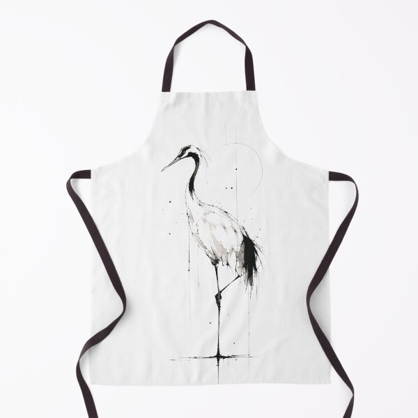 Item preview, Moonlit Crane - Spirit of Serenity designed and sold by filou designs.