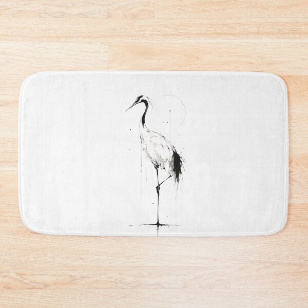 Item preview, Moonlit Crane - Spirit of Serenity designed and sold by filou designs.