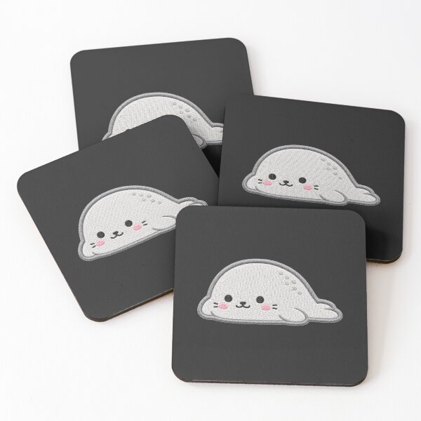 Item preview, Cute Seal Blob Embroidery Patch designed and sold by ColorSplash123.