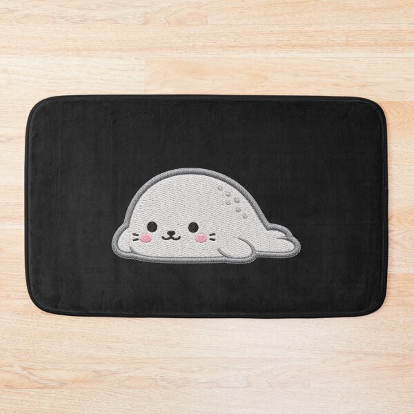 Item preview, Cute Seal Blob Embroidery Patch designed and sold by ColorSplash123.