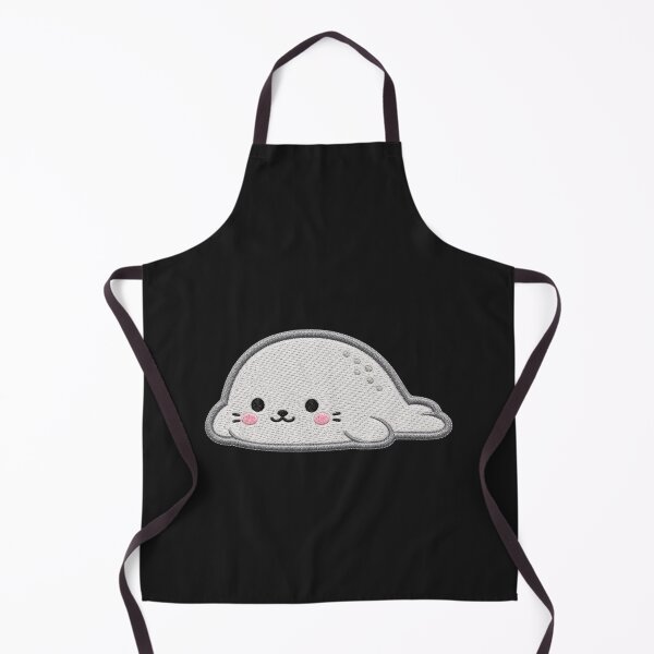 Item preview, Cute Seal Blob Embroidery Patch designed and sold by ColorSplash123.