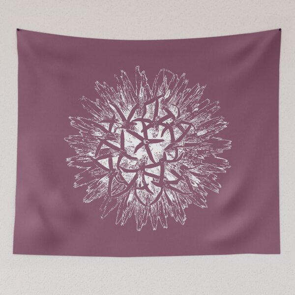 Item preview, Thistle - Light Lines - (#854C65) designed and sold by The Stippler Process.