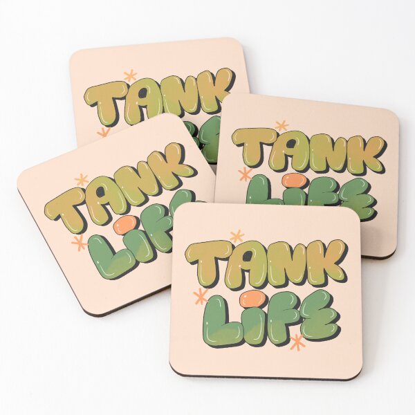 Item preview, Tank Life (Green) designed and sold by yellowflowerhut.